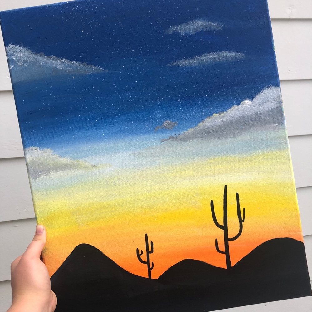 Hand Painted Acrylic Painting!!